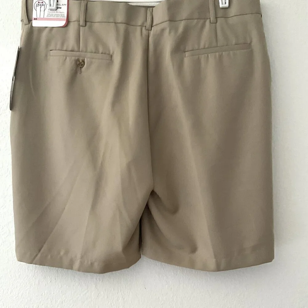 GRAND SLAM EXPANDABLE WAISTBAND PERFORMANCE GOLF SHORTS